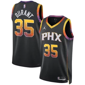 Stylish Kevin Durant Phoenix Suns Jordan Brand Unisex Swingman Jersey Statement Edition Black