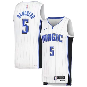 Stylish Paolo Banchero Orlando Magic Nike Unisex Swingman Jersey Association Edition White
