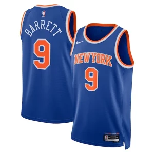 Stylish RJ Barrett New York Knicks Nike Unisex Swingman Jersey Icon Edition Blue