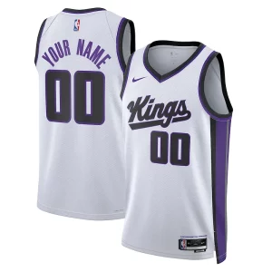 Fantastic Sacramento Kings Nike Unisex Swingman Custom Jersey Association Edition White