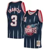 Stylish Steve Francis Houston Rockets Hardwood Classics Swingman Jersey Navy