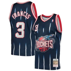 Stylish Steve Francis Houston Rockets Hardwood Classics Swingman Jersey Navy