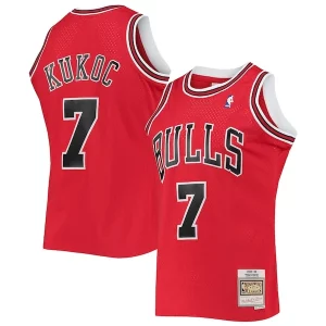Stylish Toni Kukoc Chicago Bulls 1997/98 Hardwood Classics Swingman Jersey Red