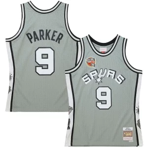 Stunning Tony Parker San Antonio Spurs Unisex Hall of Fame Class of 2023 Throwback Swingman Jersey Gray