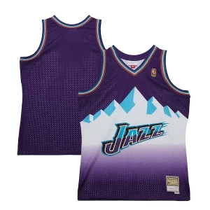 Stylish Utah Jazz 1996 97 Hardwood Classics Swingman Jersey Purple