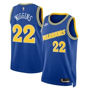 Unique Andrew Wiggins Golden State Warriors Nike Swingman Jersey Classic Edition Blue