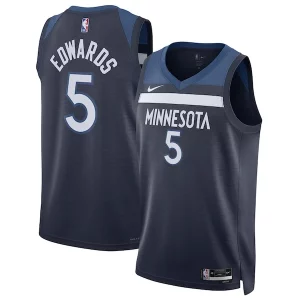 Unique Anthony Edwards Minnesota Timberwolves Nike Unisex Swingman Jersey Icon Edition Navy