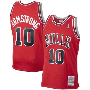 Unique B. J. Armstrong Chicago Bulls 2001/02 Hardwood Classics Swingman Jersey Red