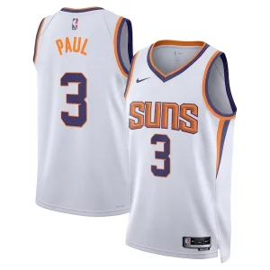 Unique Chris Paul Phoenix Suns Nike Unisex Swingman Jersey Association Edition White/Purple