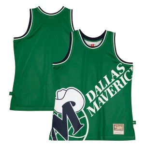 Unique Dallas Mavericks Hardwood Classics Blown Out Fashion Jersey Green