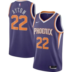 Unique Deandre Ayton Phoenix Suns Nike 2020/21 Swingman Player Jersey Icon Edition Purple