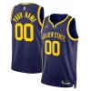 Unique Golden State Warriors Jordan Brand Unisex 2022/23 Swingman Custom Jersey Statement Edition Blue