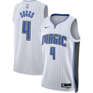 Unique Jalen Suggs Orlando Magic Nike Unisex Swingman Jersey Association Edition White/Black