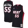 Unique Jason Williams Miami Heat 2005/06 Hardwood Classics Swingman Jersey Black