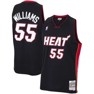 Unique Jason Williams Miami Heat 2005/06 Hardwood Classics Swingman Jersey Black