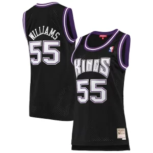 Unique Jason Williams Sacramento Kings Women's 2000/01 Hardwood Classics Swingman Jersey Black