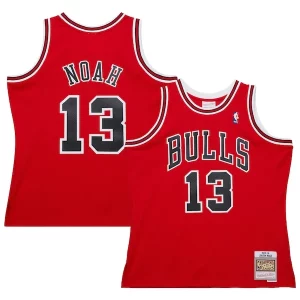 Unique Joakim Noah Chicago Bulls 2013/14 Hardwood Classics Swingman Jersey Red