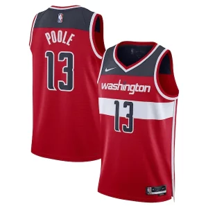 Unique Jordan Poole Washington Wizards Nike Unisex Swingman Jersey Icon Edition Red