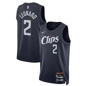 Unique Kawhi Leonard LA Clippers Nike Unisex 2023/24 Swingman Jersey Navy City Edition