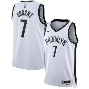 Unique Kevin Durant Brooklyn Nets Nike Unisex Swingman Jersey Association Edition White/Black
