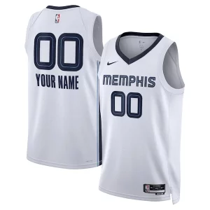 Unique Memphis Grizzlies Nike Unisex Swingman Custom Jersey White Association Edition