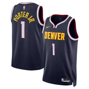 Stylish Michael Porter Jr. Denver Nuggets Nike Unisex Swingman Jersey Association Edition Navy