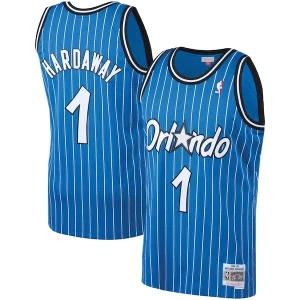 Unique Penny Hardaway Orlando Magic 1994/95 Big & Tall Hardwood Classics Swingman Jersey Blue