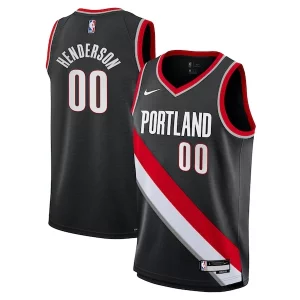 Unique Scoot Henderson Portland Trail Blazers Nike Youth Swingman Jersey Icon Edition Black