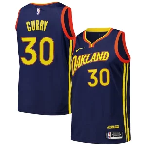 Unique Stephen Curry Golden State Warriors Nike Swingman Player Jersey City Edition Royal