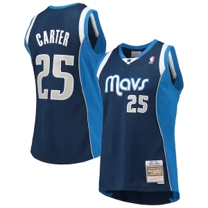 Unique Vince Carter Dallas Mavericks 2011/12 Hardwood Classics Swingman Jersey Navy