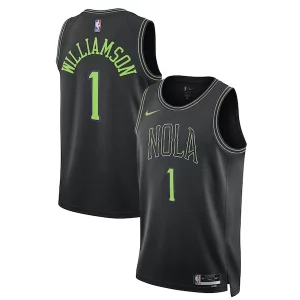 Unique Zion Williamson New Orleans Pelicans Nike Unisex 2023/24 Swingman Jersey Black City Edition